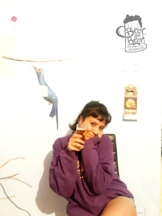 Beer&Beer Bed & Breakfast Valparaiso Bagian luar foto